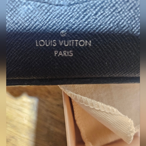 Louis Vuitton Wallet Canvas Black & Grey Mint Condtion 100% Authentic - Picture 6 of 16